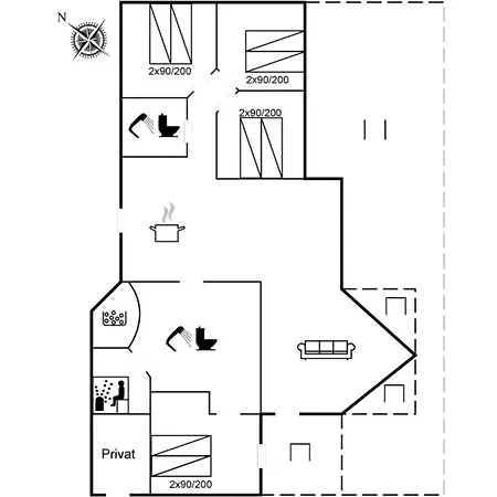 Winder - 1-3km From The Sea By Interhome Hébergement de vacances *